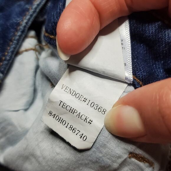 Pacsun Denim Micro Mini Skirt Side Stripe Varsity 100% Cotton Women's Size 28 - Picture 13 of 13